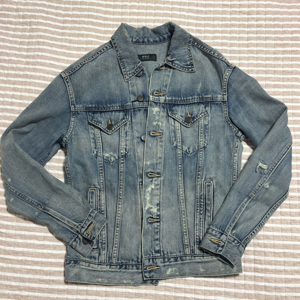 Able Jean Denim Jacket - image 8